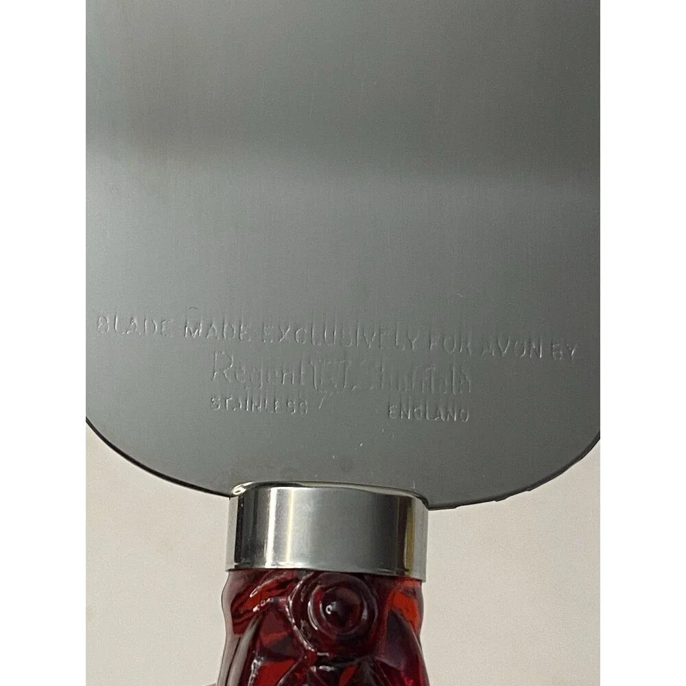 Avon 1876 Cape Cod Collection Stainless Dessert Server Regent Sheffield England